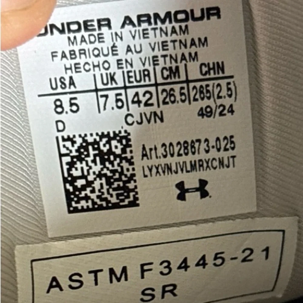 Under Armour Shoreman Deck Men’s Fishing Shoes,NWOT,Water Camo Print,Size 8.5